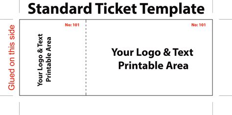blank event ticket template qualads