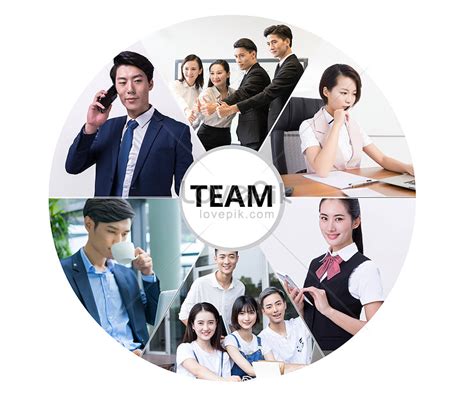 business team collage creative imagepicture