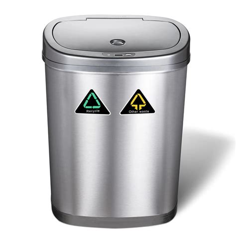 capteur infrarouge automatique recycler poubelle poubelle de grande