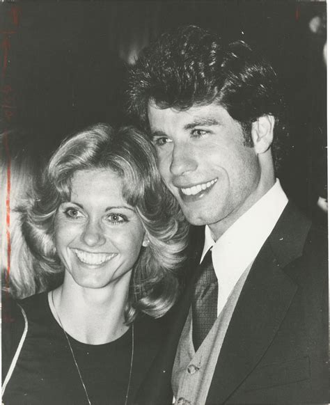 Original Photograph Of John Travolta And Olivia Newton John Circa 1978
