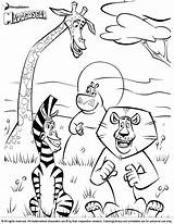 Madagascar Savanna Coloringtop Coloringhome sketch template
