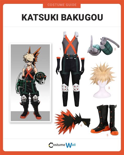 dress  katsuki bakugou costume halloween  cosplay guides