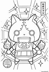 Coloriage Yokaiwatch Yokai sketch template