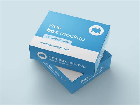 box packaging mockup psd set good mockups