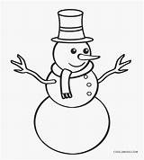 Snowman Coloring Pages Printable Kids sketch template