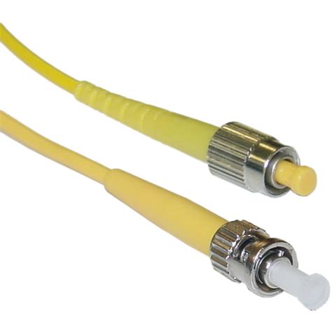 fc st singlemode simplex fiber optic cable   meter
