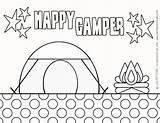 Camping Coloring Pages Printable Preschool Theme Party Colouring Kids Studio Petite Book Sheets Crafts Themed Campers Birthday Cliparts Clipart Print sketch template