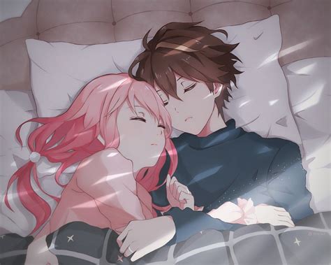 sleeping anime couples wallpapers  wallpaperdog