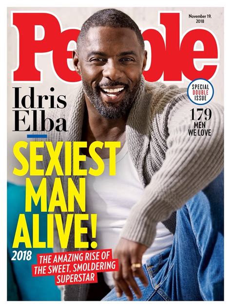 Idris Elba Es El Hombre Más Sexy De 2018 Ecartelera