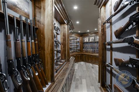Gun Rooms And Gun Cabinetry — Julian And Sons Fine Woodworking