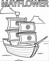 Mayflower Coloring Pages Printable Kids Thanksgiving Plymouth Rock Color Sheet Pilgrims Colo Print Cartoon Preschool Getcolorings Drawing Bubakids Getdrawings Popular sketch template