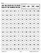 100th Odd Even Numbers Worksheet Coloring Printable School Number Worksheets 100 Dot Grade Patterns Days 2nd Between Fun Practice Math sketch template