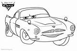 Coloring Pages Finn Mcmissile Cars Pixar Printable Disney Print Pdf  Yellowimages Color sketch template