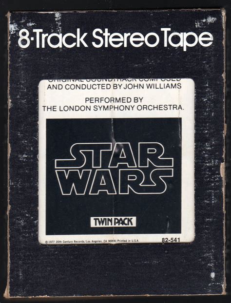 john williams star wars original motion picture soundtrack 1977 20century a18b 8 track tape
