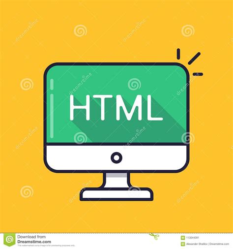 html screen code program developer background computer web interface html code vector