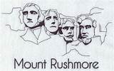 Rushmore Mount Mt Sheet Coloring Sketch Drawing Paintingvalley Clipart Embroidery Pages Designs Machine Explore Sketchite Webstockreview sketch template