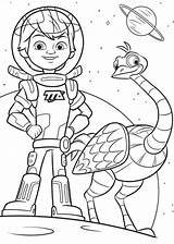 Miles Tomorrowland Kids Coloring Pages Morgen Van sketch template