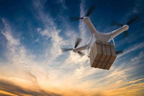 drone delivering parcel coverdrone ireland