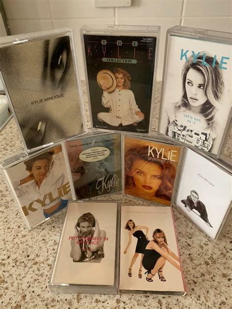 kylie minogue 9 cassettes some rare in newbury berkshire gumtree
