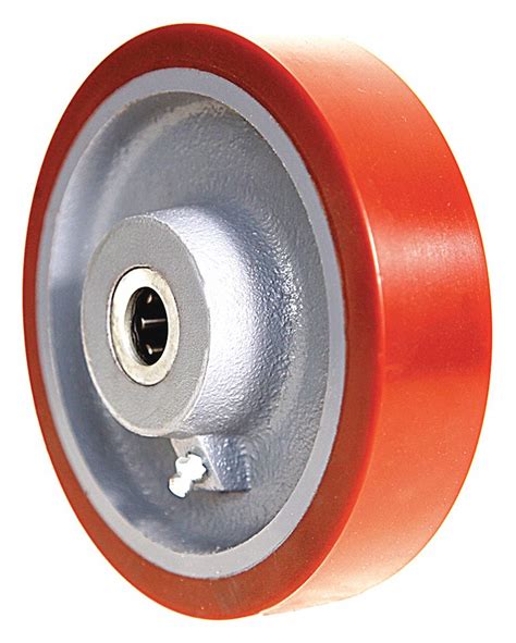 grainger approved polyurethane tread  iron core wheel   wheel