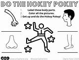 Pokey Hokey Previous sketch template
