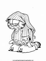 Garfield Odie Coloring Pages Clipart Getcolorings Comics Choose Board Popular sketch template