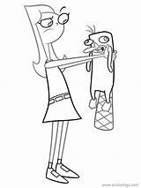 Candace Coloring Pages Ferb Phineas Perry Xcolorings 1200px 900px 73k Resolution Info Type  Size Jpeg sketch template
