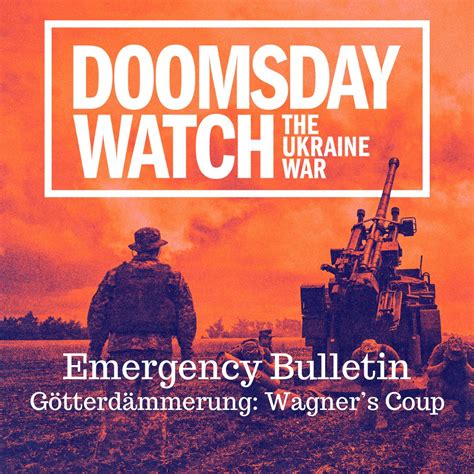 Doomsday Watch With Arthur Snell On Twitter 🚨emergency Bulletin Is