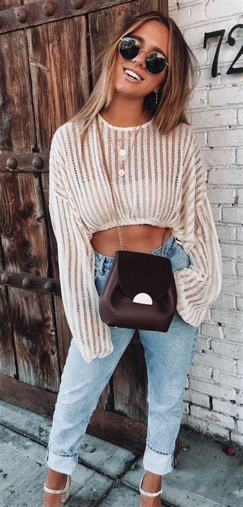 Summer Outfits With Long Sleeves 50 Best Outfits Crop