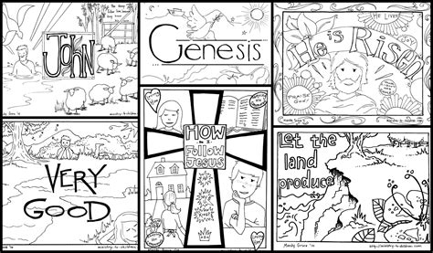 bible coloring pages  kids    printables