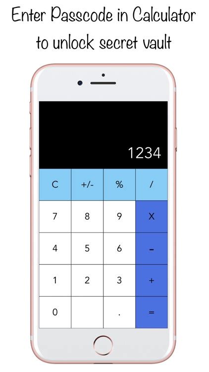 photo hider calculator vault  tap  app