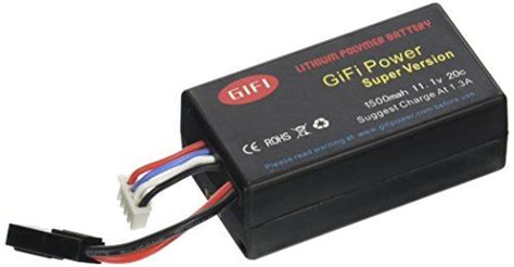 gifi power lipo battery  parrot ardrone   quadricopter lithiumpolymer mah
