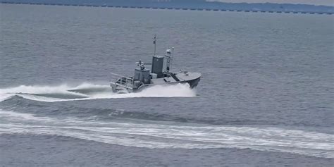 sending drone boats  ukraine port  coast defense