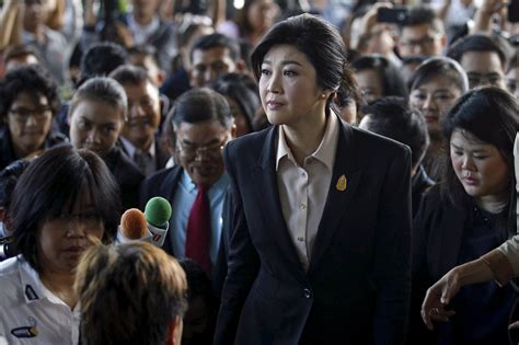 yingluck shinawatra pleads not guilty to negligence over thai rice