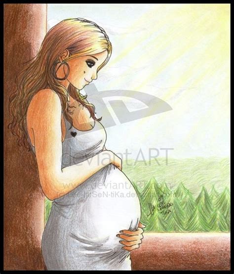 pregnant girl drawing at explore collection of