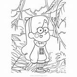 Mabel Lineart Gnome Xcolorings sketch template