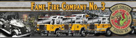 fame fire company  chester county pennsylvania