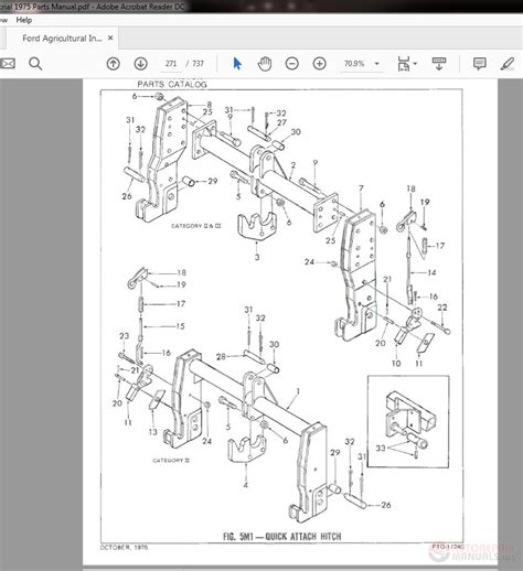 ford agricultural industrial  parts manual auto repair manual forum heavy equipment