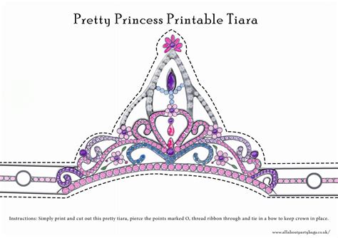 princess tiara template  printable printable templates