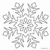 Snowflake Schneeflocke Cool2bkids Ausmalbilder Snowflakes Ausdrucken Ausmalbild Kostenlos Malvorlagen sketch template