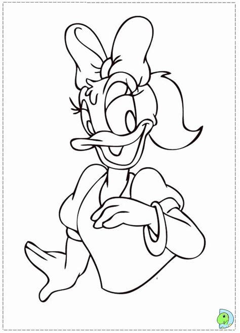 daisy duck coloring pages  print coloring home