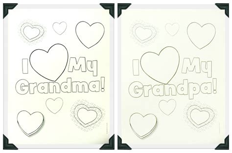 happy grandparents day coloring pages   printable coloring