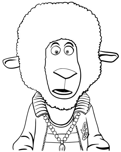 top  sing  coloring pages