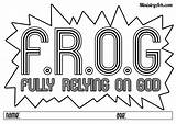Rely Ministryark Frog Acronym sketch template