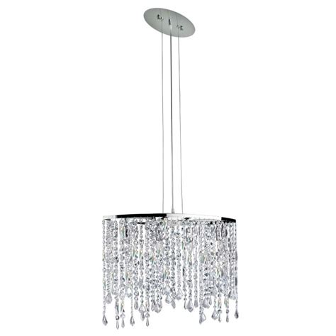 eurofase lighting   chrome crystal crystal  light