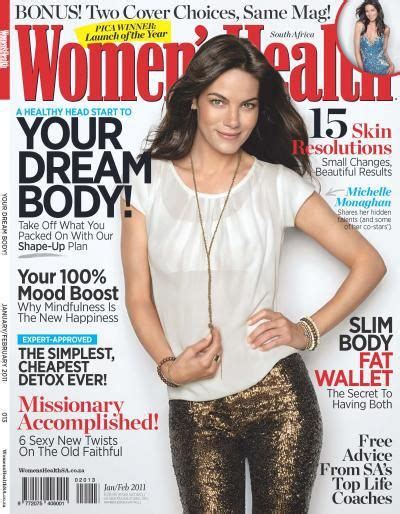 Michelle Monaghan Women S Health Magazine January 2011