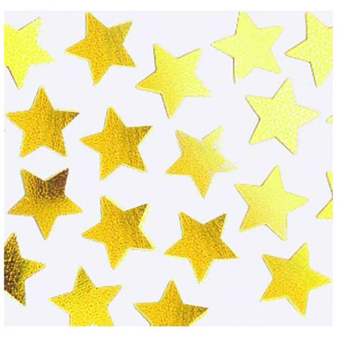 mini stars confetti gold big