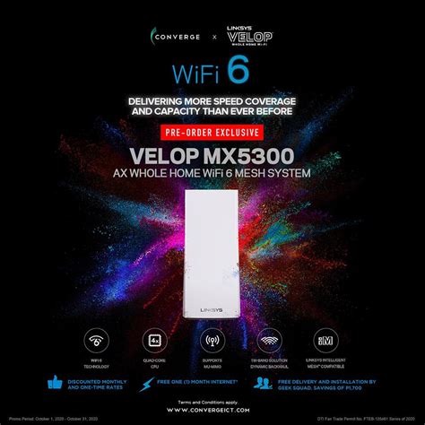 converge ict    offer wifi   amplify  home wifi