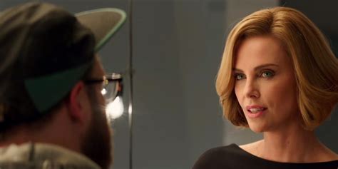 charlize theron and seth rogen have a very unexpected