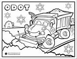 Plow Coloring Truck Pages Snow Drawing Printable Sweeper Street Kids Getdrawings Color Getcolorings sketch template